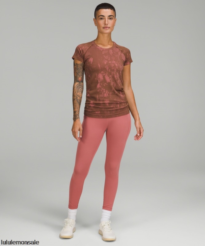 Lululemon Damen DELULU151 | Lululemon Deutschland Brier Rose Swiftly Tech Kurzarmshirt 20